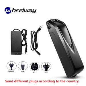 Part 48V 750W10AH Free customs duty lithium battery ebike Liion battery electric bike battery Hailong with 2A Charger USB Wire