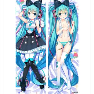 Pillow New Japanese Anime Cushion Cover Wholesale Dakimakura Pillowcase Bedding Huggable Body Pillow Covers 50x150cm Otaku Pillow Case