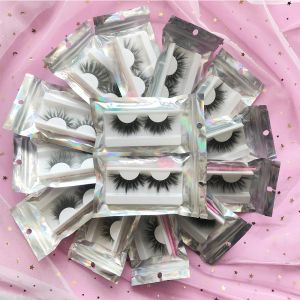 Ögonfransar Cresuable Mink Eyelashes 25mm fluffiga fransar Partihandel Långt falska falska Full Strip Eye Lashes i bulkförsäljare Leverantör 10 par