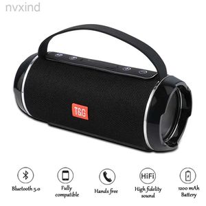 Portable Speakers TG116C Wireless Bluetooth Speaker Portable/outdoor/portable support USB/ TF/ FM/ connect to mobile phone/tablet/TV d240425