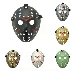 6 Style Full Face Maskerade Masken Jason Cosplay -Schädel Mask Jason gegen Friday Horror Hockey Halloween Kostüm Gruselmaske Festival PA5182053