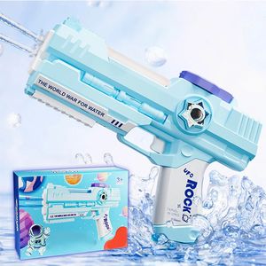 Electric Water Gun Automatic Super Soaker Water Guns for Adults Kids Rechargeable Squirt Guns Summer Outdoor Toy Gift 240420