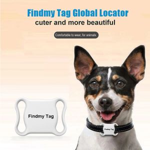 Tillbehör Mini Wireless Cat Dog Tracker Bluetoothcompatible Pets GPS Locator Waterproof Kids Elder Finder Findmy Tag Global Locator