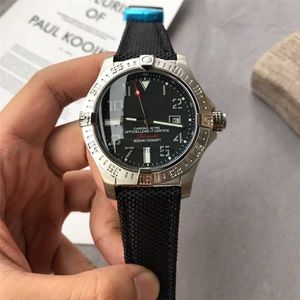 Fully automatic mechanical strong luminous canvas appearance leather mens watch AUTOMATIC WATCH