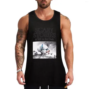 Herrtankstoppar skrämmande berättelser att berätta i den mörka toppmanen Vest Gym Clothing T-shirt