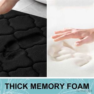 Bath Mats Olanly Bathroom Bath Mat Rug Ultra Soft Non Slip and Absorbent Bathroom Rug Machine Wash Dry Carpet Shower Memory Foam Mat Pad