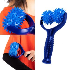 Massager Y Shape Arm Foot Neck Roller Ball Massager Stick Muscle Massage Bar