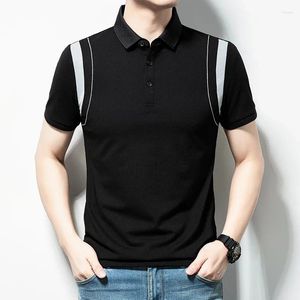 Camisa polos pólo masculino verão de mangas curtas de manga curta