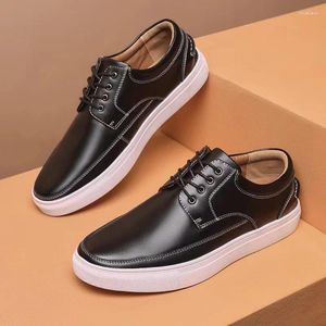 Casual Shoes British Style Business Men's Heth Seth Non-Slip Flat Small Trend