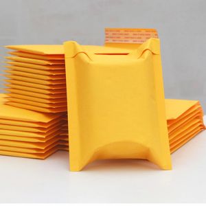 Bolsas 10pc/lot de papel saco de bolhas espessadas para embalagem de embalagem bolsa de espuma à prova de choque Bolsa expressa fabricante de envelope amarelo bolsa