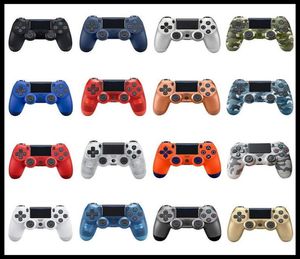 Stock per PS4 Wireless Bluetooth Controller 22 Color Vibration Joystick GamePad Game Controller per Sony Play Station con Box di 8418771