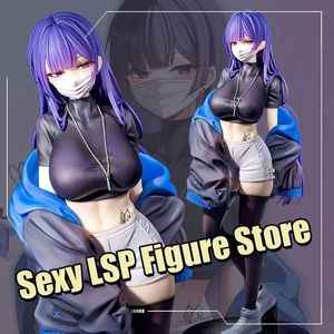 Eylem Oyuncak Figürleri 24cm Maxcute Maskeli Kız Yuna İllüstrasyonu Biya tarafından 1/7 Seksi Kız Modeli PVC Anime Oyuncaklar Aksiyon Figür Yetişkin Oyuncaklar Bebek Hediyeleri Y240425PCY0