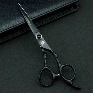 Hair Scissors 6quot Japan Scissors Hair Professional Thinning Scissors Shears Hair Tooth Cut Salon Cutting Barber Hairdressing Kit sissors set1625905 Q240425