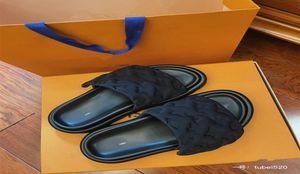 2023 Kvinnor Summer Slippers Luxury Designer Sandaler Fashion Macron Par Slide Bränds Flipflops Bekväma Skodon Casual Shoes5095304
