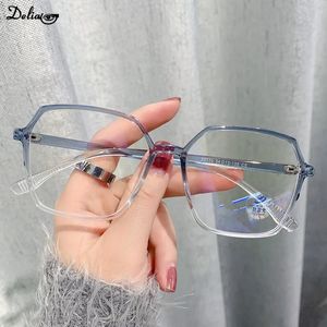 Anti -Blue Light Glasses Computer Fashion Male и Smare Big Frame 2024 Glasse 240424