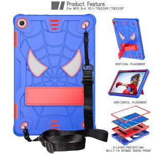 Case Tablet case for Lenovo Tab M10 3rd Gen 10.1 inches Model number TB328F / TB325F Shock Proof full body tablet cover