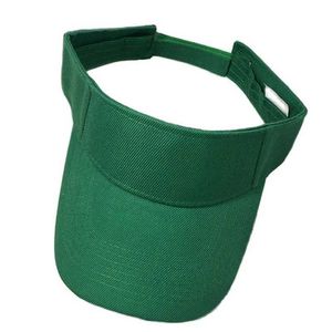 Ball Caps Hafif Sade Erkekler Kadınlar Yaz Açık Hava Sport Sun Visor Kapak Şapkası Golf Hiktennis Kraliyet Mavisi Khaki Pembe Kırmızı Yeşil Siyah J240425