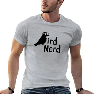 Herrpolos fågel nörd t-shirt estetiska kläder pojkar djur tryck kort ärm tee män