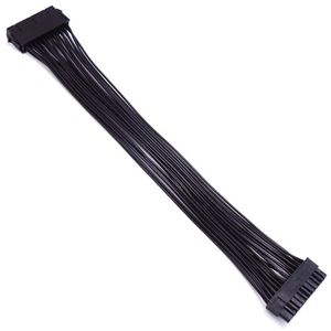 18AWG ATX 24 (20+4) Pin Kadın Anakart PSU Güç Kaynağı Erkek'e Kadın 24pin PSU Uzatma Kablosu Ana Pano Adaptörü 32cm