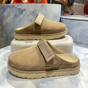 Australia Tazz Kapters Golancoast Clog Tasman Suede Shearling Platform