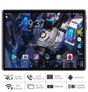 Super Fast 5G Wi -Fi планшетный ПК 10 -дюймовый Octa Core 3GB RAM 32 ГБ ПЗУ 1280x800 HD Экран Двойной 25D Glass 4G LTE Android 90 OS PAD3118877