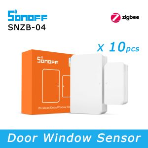 Детектор Sonoff Snzb 04 Zigbee Door Destinor, работа с Sonoff Zbbridge Zigbee Bridge, домашний помощник через Zigbee2mqtt