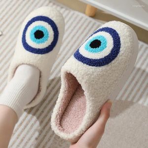 Slippers 2024 Winter Halloween Cotton For Women At Home And Couples Thick Sole Indoor Christmas