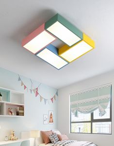 LED LED LED حديثة أطفال شمال غرفة الأطفال مصباح سقف LED Home مع التحكم عن بعد مصباح غرفة نوم COLOUR5097664