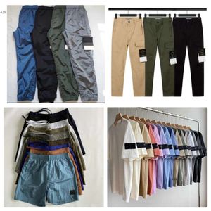 Дизайнерская футболка мужская футболка Pure Cotton's Men's Nylon Quick Dricking Leason Teach Bants Outdoor Street Man Mens Designer Shorts Размер: M-2XL Stones Islandes 182