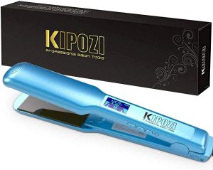 Straighteners 1.75Inch Hair Straightener Salon Tools Travel Size Temperature Adjustable with LCD Display