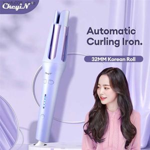 Керлинг Irons Ckeyin Automatic Curler 32 -мм автоматический вращающийся вращающийся керамический бирлер Профессиональный бигрлер Железный бирлер Q240425