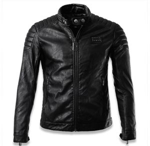 Fallchaquetas de Cuero Hombre 2016 Luxury Skull Mens Pilot Leather Jackets Jaqueta de Courho Men Biker Biker Brand Brand Manding Man X2076266