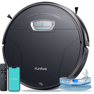 Robot Vacuum and MOP Combo - 4000pa Strong Enction G20 Cleaner con auto -gradamento, controllo della voce remoto, design super sottile, ideale per i peli di animali