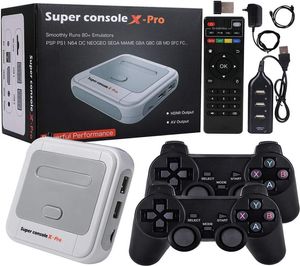 Super Console X Pro HD 4K HDTV Output 64G128G Mini Console Portable Arcade Kids Retro Game Emulator Console pode armazenar jogos de 50k 7062134