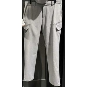 Pantaloni da uomo abbigliamento pantaloni casual 2024 primavera estate nuovi sport all'aperto sottili pantaloni a secco rapido sottili non pressanti D240425