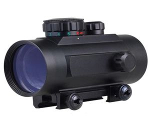 Tattico 1x40mm Redgreen Dot Sight Campo per fucile da 20 mm Weaver Rail Mount8551724