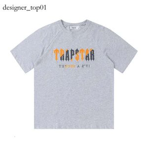 Trapstar Tracksuit 50 Styles Men T-shirt Trapstar T Shirt Designer Jersey Print Letter Shirts Rainbow Color Summer Sports Cotton Cord Top Trapstar Short Sleeve 5016