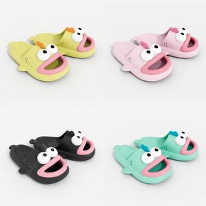 Slippers sandals Women summer home slippers cute indoor sandals pink yellow anti slip soft anti slip bathroom platform slippers DH1