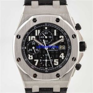 AP armbandsur Automatiska klockor Audemar Pigue Royal Oak Offshore Ref 26170st OO D101cr Mens Rostless Steel RJBW