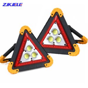 Lamp Portable Triangle Warning LEDs Safety Emergency Breakdown Alarm Lamp Car Repairing Work Strobe Multifunction Search Lights