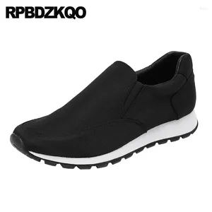 Casual Shoes Trend Breattable Plain Men Solid Athletic China Trainers Sneakers Comfort Sport Skate Summer äldre slip på lägenheter