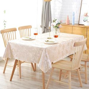 Table Cloth Waterproof Tablecloths Europe Printing Background Home Decor PVC Oil Proof Party Banquet Dining Tablecloth