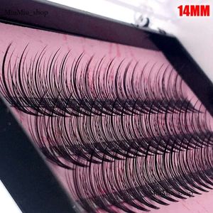 4 Packslot Pro 57 węzły czarne zwężające się indywidualne fałszywe rzęsy Eye rzęs Makeup Wybierz 8 mm 10 mm 12 mm 14 mm L1604 240105 896