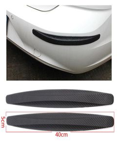 2Pcs 40x5cm Car Bumper Protector Corner Guard AntiScratch Strips Sticker Protection Body Protector Moldings Valance Chin1804400