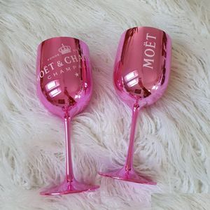 Vinglas 2 X Champagne Party Wedding Drinkware Drink Cup Electropated Cups Cocktails Goblet Drop Delivery Home Garden Kitchen D DH3er