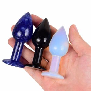 Plug plug de small cristal plug plug plug small brinquedos sexuais para homens jade analplug adult sex shop6088839