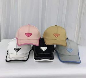 2021 Designers Canvas Cap Men Women Hats Baseball Sport Sport Classic Letter Hat Style European Summer Caps9291420