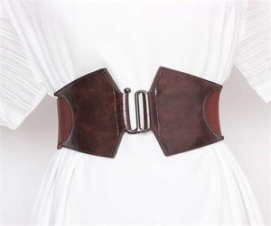 Plus Size Elastic Corset Belt Female Waist Wide Belts For Women Designer High Quality Stretch Cummerbunds Dress Waistband 2202106367442