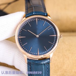 AAAAA Designer Mens Luxury Watch Leather Strap Large Dial 40mm Watch Men Automatic Mechanical Watch Solid Buckle Gold Watch Men and Women Watches With Box 212