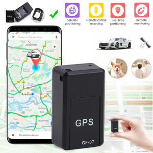 Tillbehör Magnetiska Mini GPS -trackerbilspårning Positioner Real Time Tracking Pets Children Antilost GPS Locator Sim Message Positioner